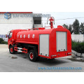 Dongfeng 4X2 5000L tanque de agua simple de lucha contra incendios de camiones